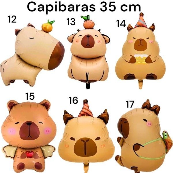 Producto - Globos capybara minis