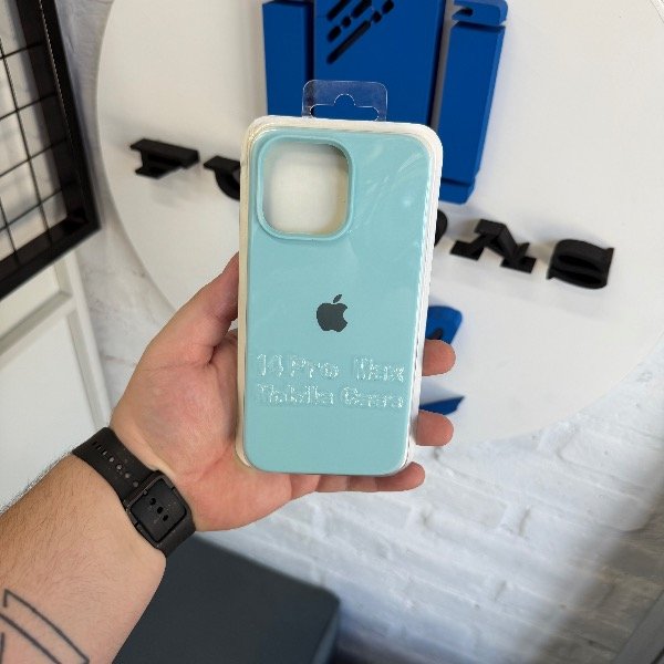 Producto - Silicone Case Celeste Bebé - iPhone 14 Pro Max