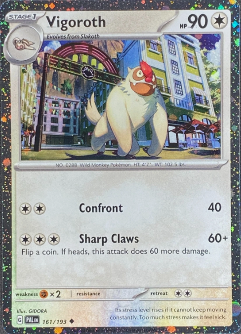 Producto - Vigoroth - 161/193 - Paldea Evolved - Holo Cosomos Promo