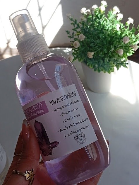 Producto - Spray áurico amatista - 1