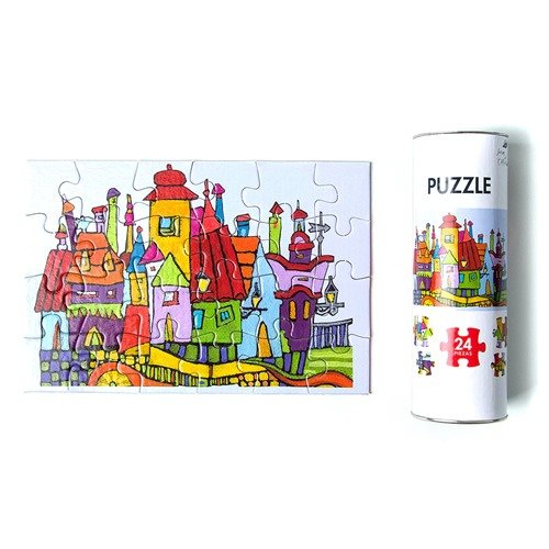 Producto - PUZZLE CASAS (24 PIEZAS) - 2