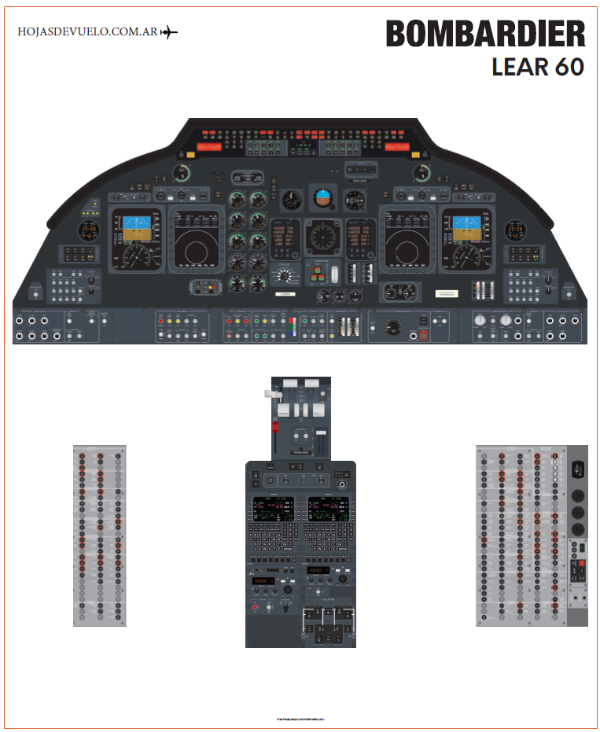 Producto - Cabina Learjet 60 - DESCARGA DIGITAL