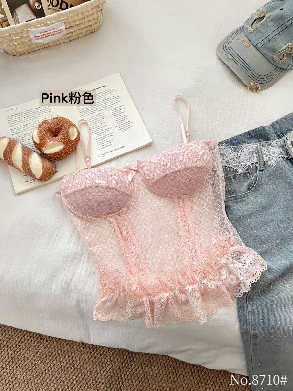 Producto - Top semi transparentr de puntitos - 4