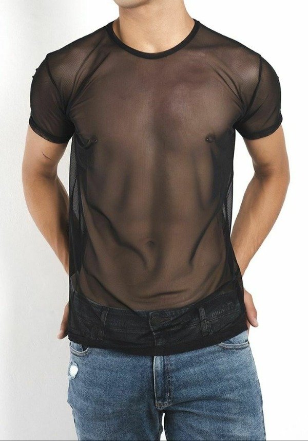 Producto - REMERA DE TUL NEGRA - 1