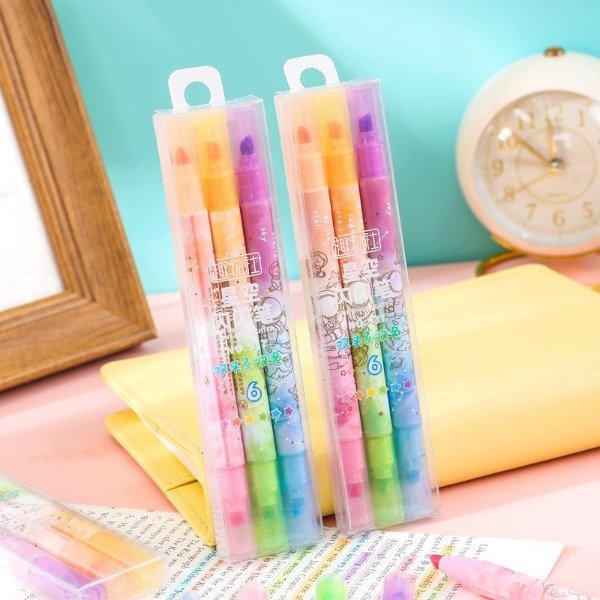 Producto - RESALTADOR DOBLE PUNTA BRILLANTE 3COLOR NO.937