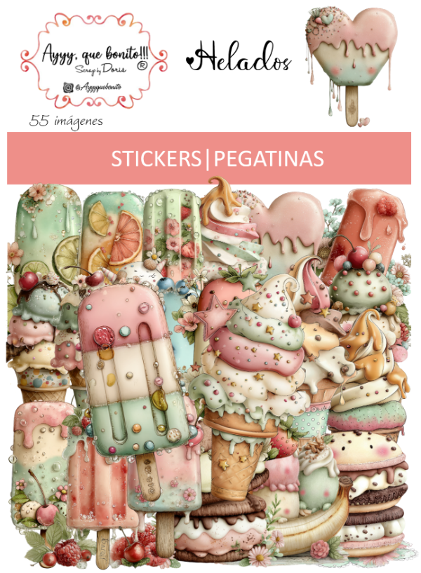 Producto - Helados acuarela