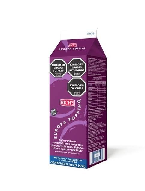 Producto - RICHS Crema Vegana p/rellenos y baños