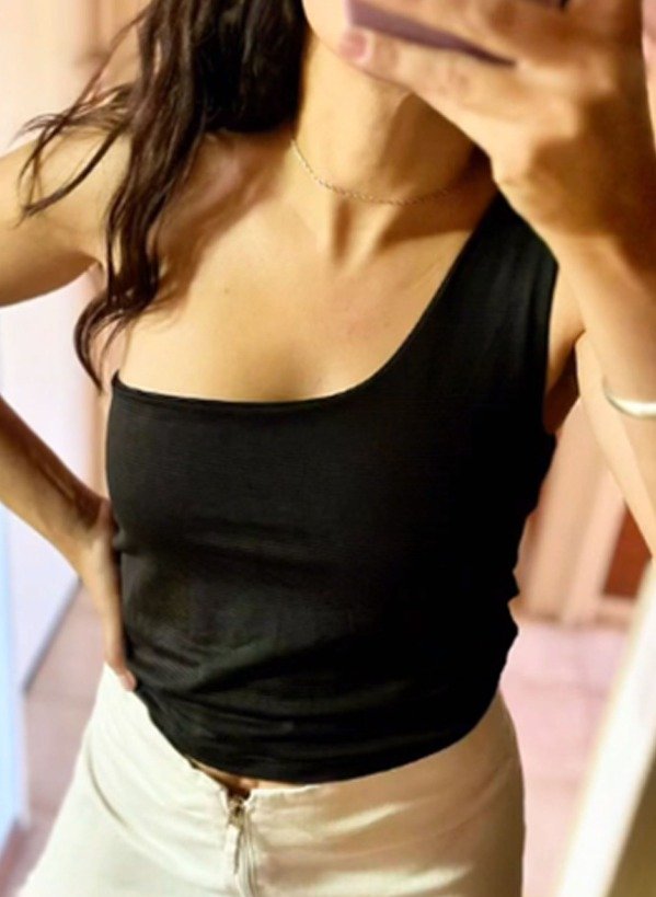 Producto - MUSCULOSA 1 HOMBRO + INSTRUCTIVO