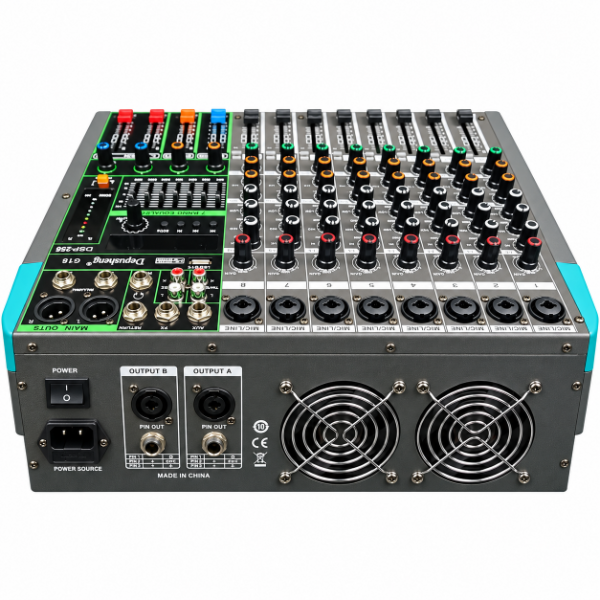 Producto - CONSOLA POTENCIADA DEPUSHENG GT8 DE 900W - 1