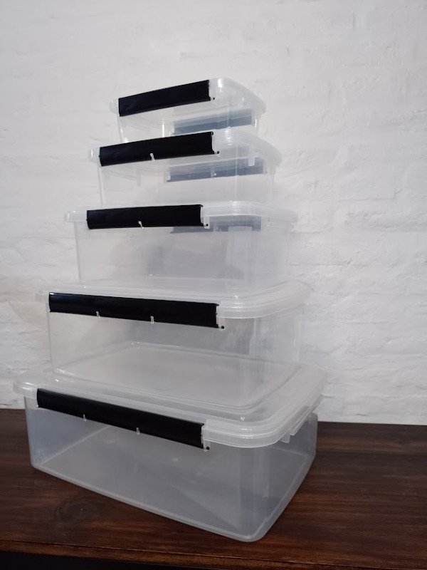 Producto - SET CANASTOS TRANSPARENTES