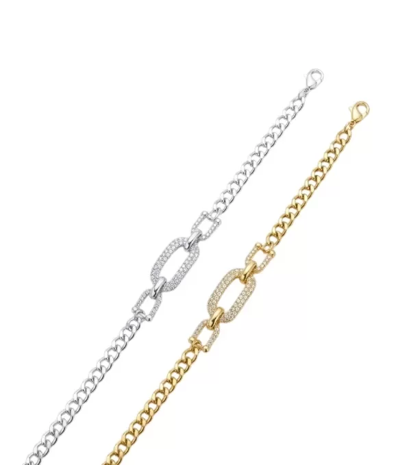 Producto - Pulsera con eslabon cubic