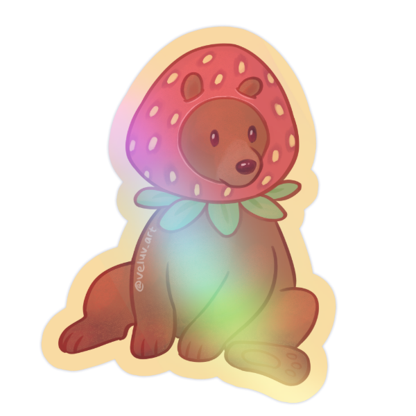 Producto - frutosito - sticker holográfico