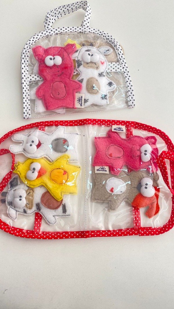 Producto - Títeres de dedos animales de la granja- Panchi