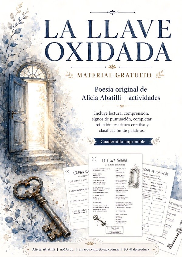 Producto - LA LLAVE OXIDADA (Material Gratuito)