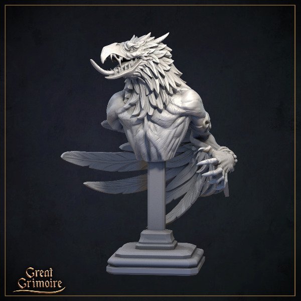 Producto - Ave rapaz Busto