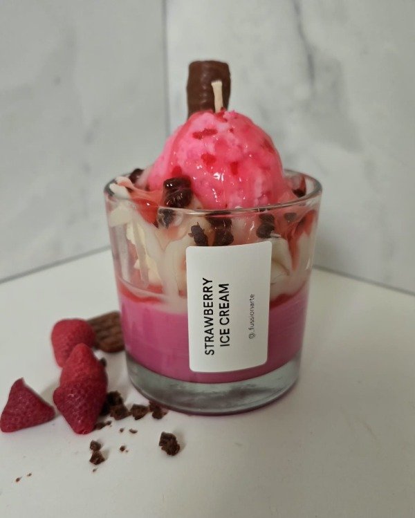 Producto - VELA ICE CREAM FRUTILLA