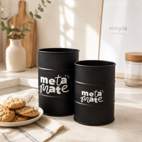 Producto - Lata yerba y azucar Meta Mate - 1