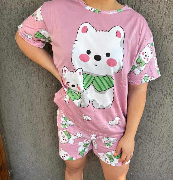 Producto - Pijama 3 piezas perritos