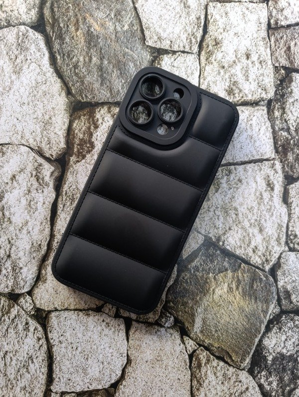 Producto - Funda puffer iPhone 14 Pro Max negra