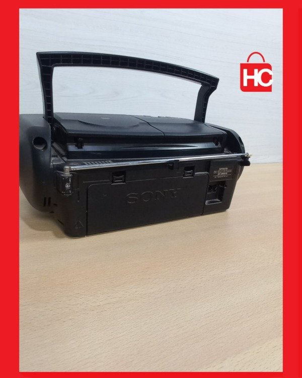 Producto - Radio grabador portatíl Sony CFD-V5 con CD, cassette y radio AM/FM - 7