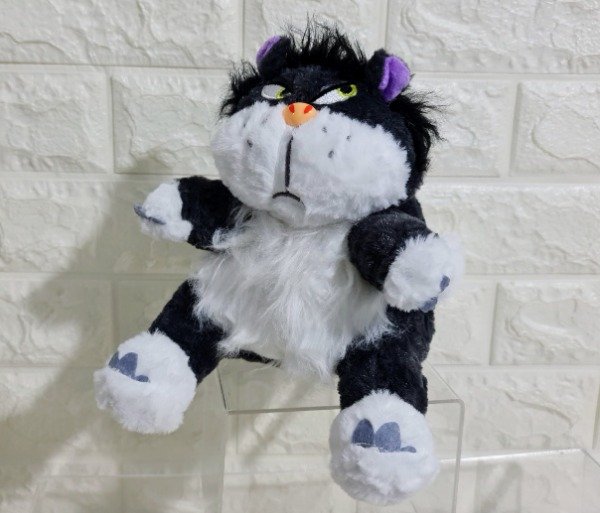 Producto - Peluche Lucifer - Cenicienta 22 cm con piel
