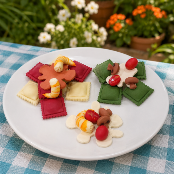 Producto - Comiditas de juguete- Set de pastas: Ravioles - 0