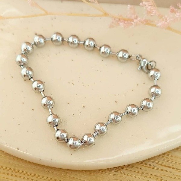 Producto - Pulsera Q, Bolitas de 5mm