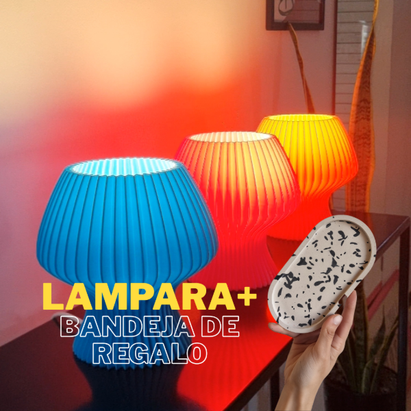 Producto - COMBO Lampara Fancy + Bandeja resina