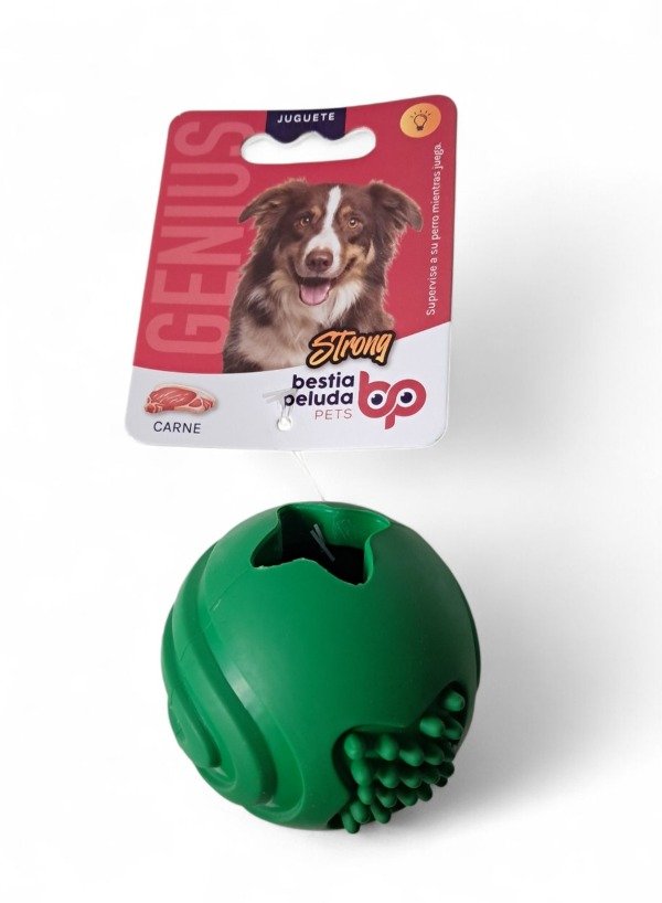 Producto - Pelota Rellenable Dental Strong Aroma Carne