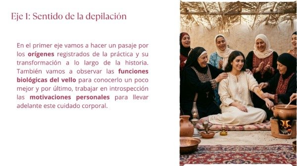 Producto - Taller Depilación Consciente - 2