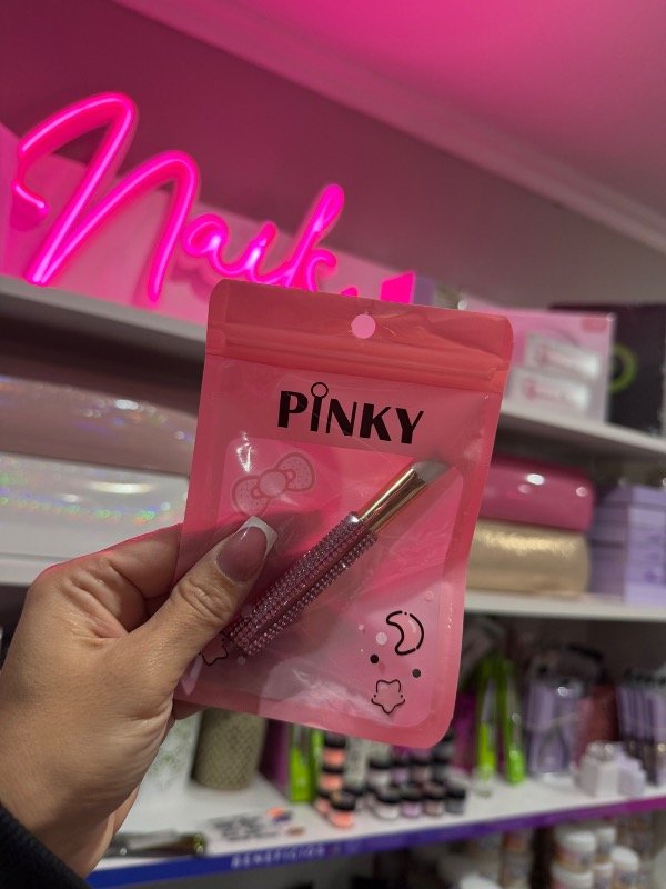 Producto - Brocha pinky con brillos