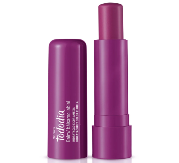Producto - Bálsamo labial ciruela y flor de vainilla