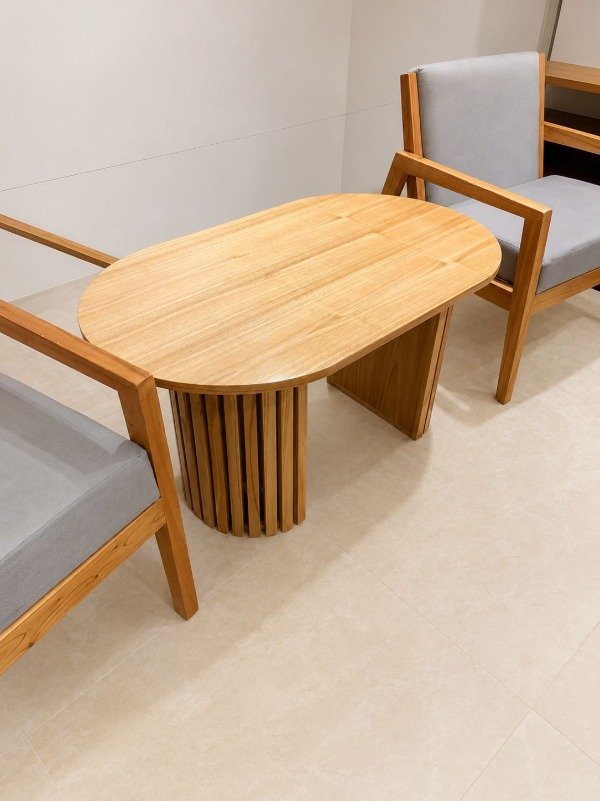 Producto - MESA RATONA DOBLE BASE VARILLADA