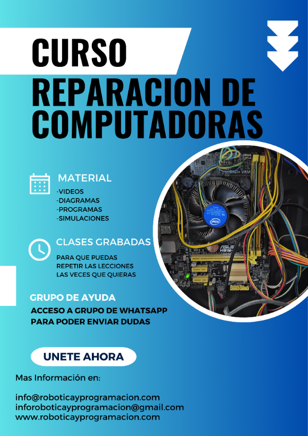 Producto - Curso Reparación de Computadoras