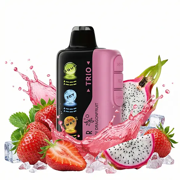 Producto - Elfbar Trio sour Strawberry dragon Fruit