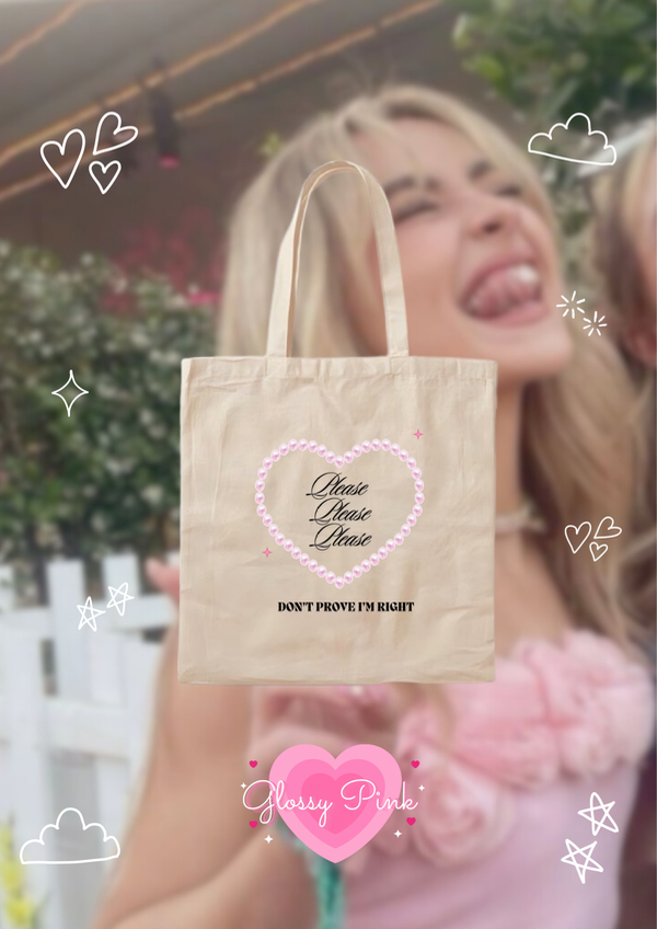 Tote Bag Please - DTF