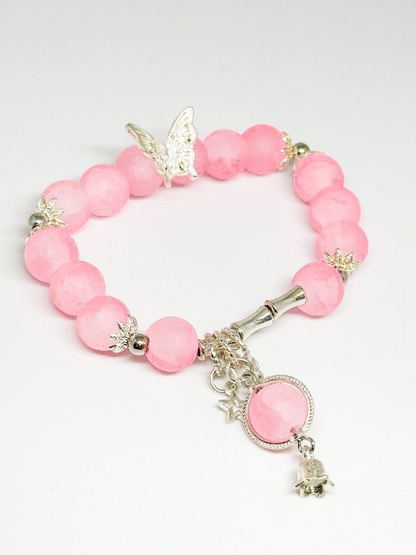 Producto - Pulsera elástica rosa intenso