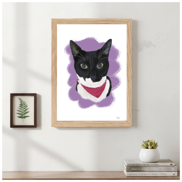 Producto - Tu mascota en pintada digitalmente