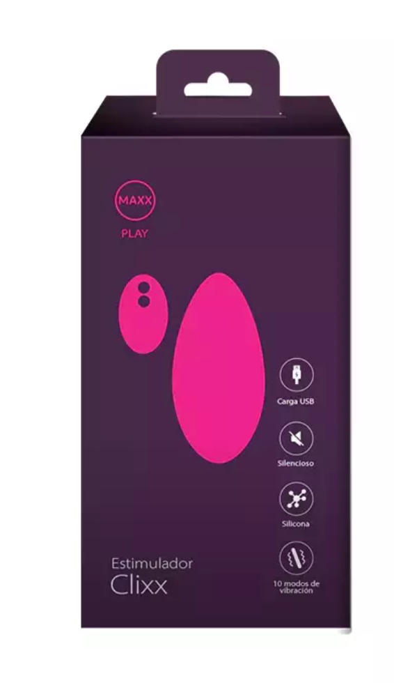 Producto - Vibrador Maxx Play Estimulador Clixx