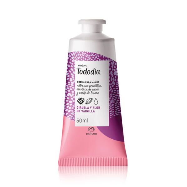 Producto - Crema de Manos Tododia Ciruela y Flor de Vainilla 50ml