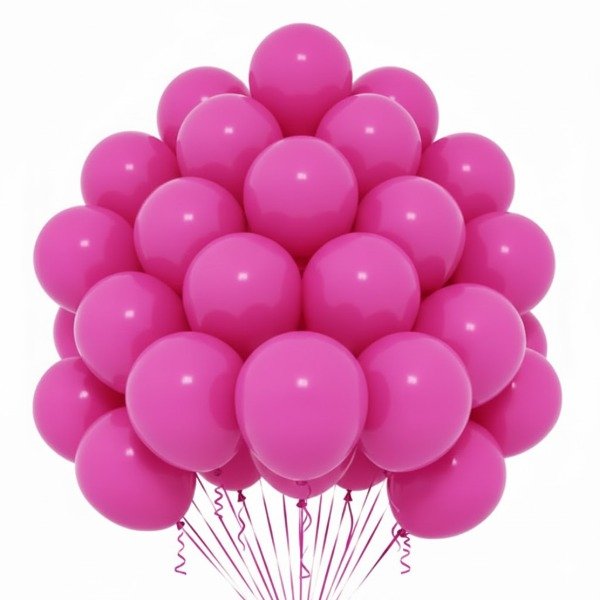 Producto - 25 Globos Perlados Fucsia 12 Pulgadas
