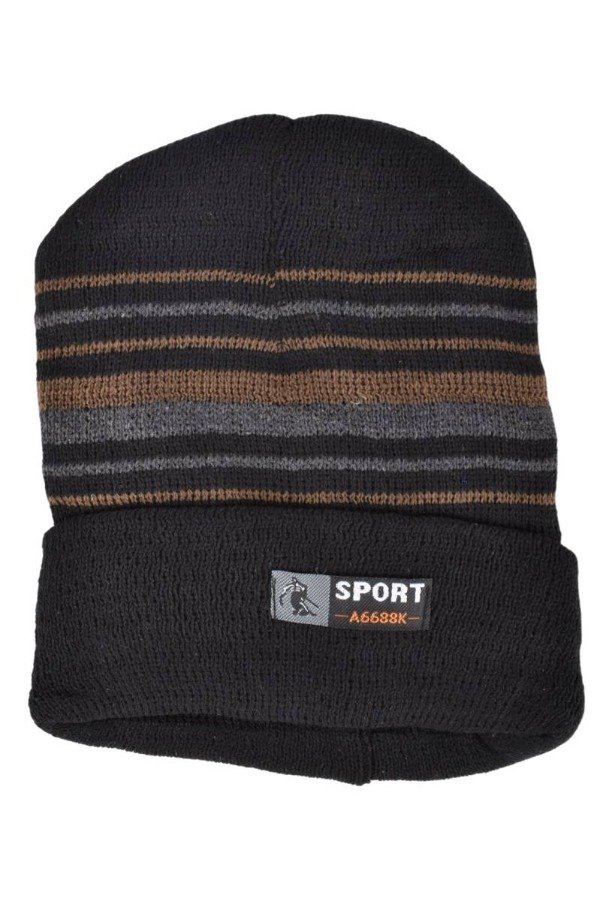 Producto - GORRO ADULTO CON CORDERITO COMBINADO - 1