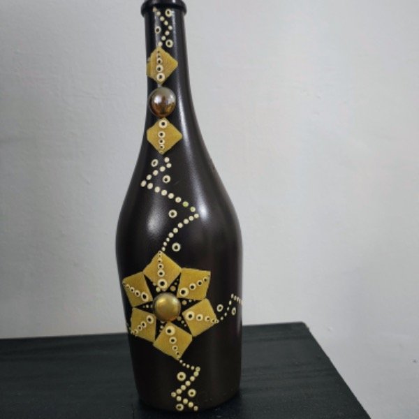 Producto - Botella decorativa: "Elegancia"