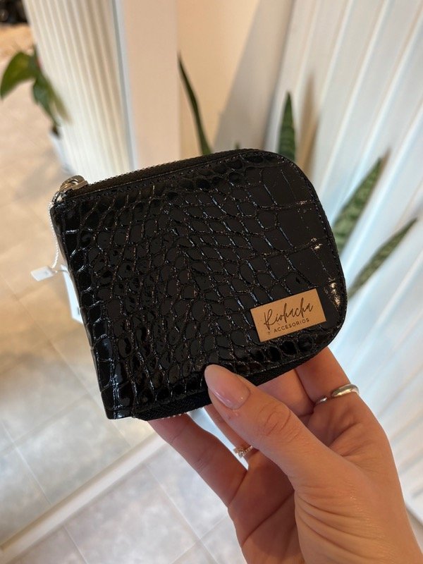 Producto - Pocket Riohacha (Negro charol croco)