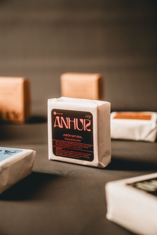 Producto - Jabon natural Rosa mosqueta - Anhur