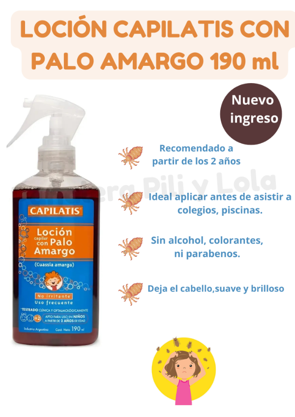 Producto - Loción Capilatis antipiojos