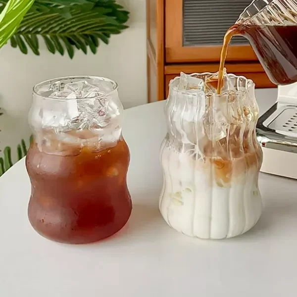 Producto - Vaso ondulado con sorbete!