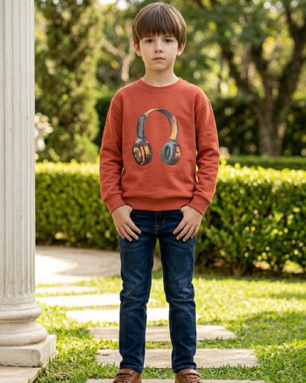 Producto - BUZO RUSTICO CORTE SUELTO AURICULARES