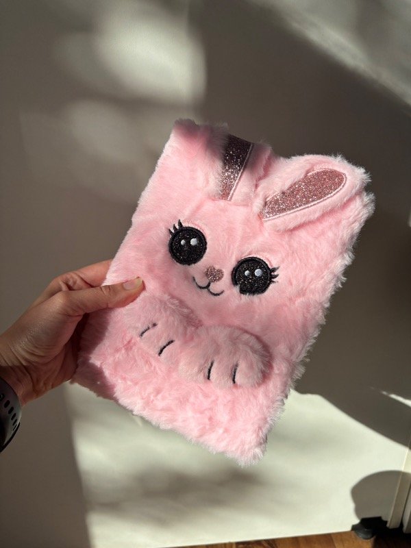 Producto - Cuaderno peluche Conejo