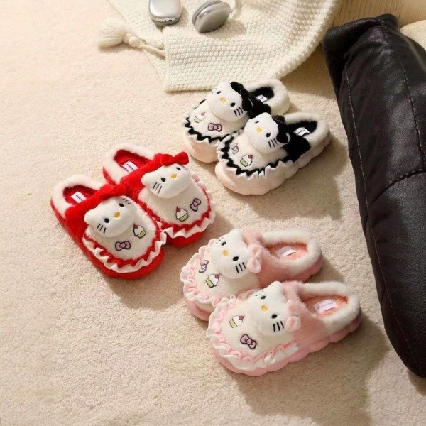 Producto - Pantuflas Hello Kitty Peluche Importadas